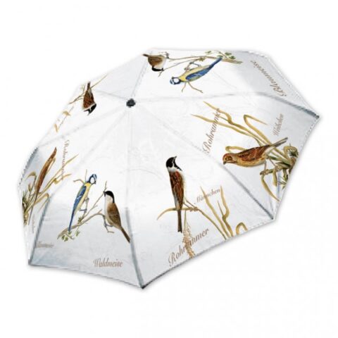 Rannenberg & Friends Taschenschirm ‚Wald und Wiesenvögel‘