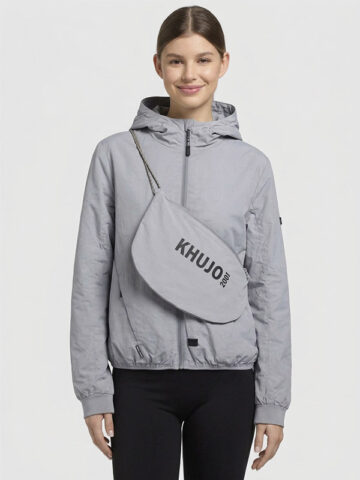 Khujo Übergangsjacke Shelly2 grey-blue