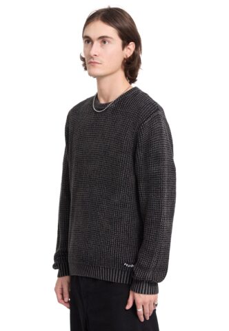 Volcom – Thermowhy Black – Sweater – Schwarz – M – 100% Baumwolle