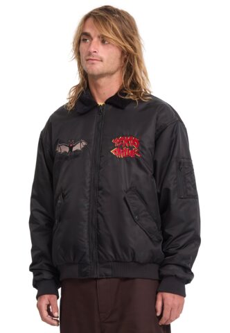 Volcom – FA Ozzy Black – Jacke – Schwarz – L – 100% Nylon