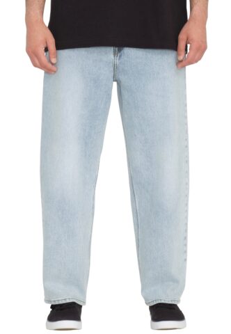 Volcom – V Ent Hockey Dad Denim Heavy Worn Faded – Jeans – Blau – W36 – 94% Baumwolle, 3% Polyester, 3% Elastan