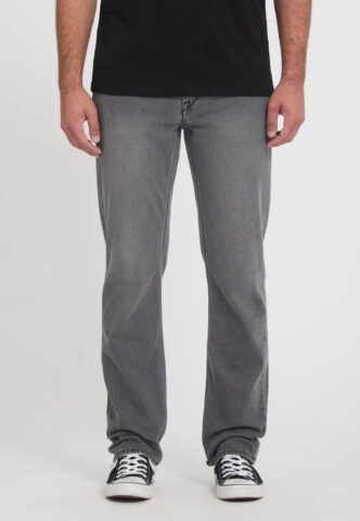 Volcom – Solver Denim Concrete – Jeans – Grau – W29 / L32 – 99% Baumwolle, 1% Elastan