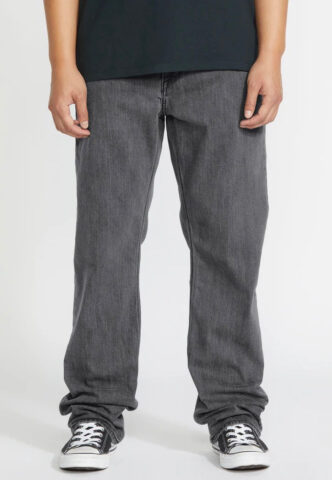 Volcom – Kinkade Neutral Grey – Jeans – Grau – W28 – 99% Baumwolle, 1% Elastan