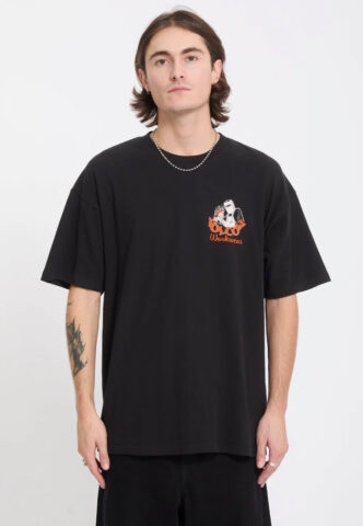 Volcom – Always Grinding Black – T-Shirt – Schwarz – XL – 100% Baumwolle