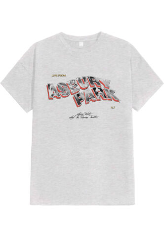 Aaron West And The Roaring Twenties – Live From Asbury Park Sportsgrey – T-Shirt – Grau – S – 90% Baumwolle, 10% Polyester,Jersey