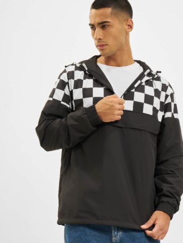 Urban Classics Check Pull Over Jacket