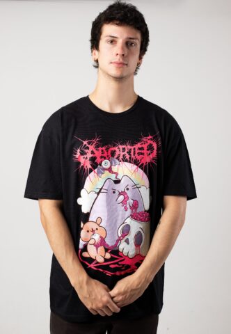 Aborted – Nom Nom – T-Shirt – Schwarz – L – 100% Baumwolle