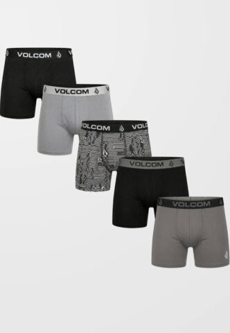 Volcom – Performance Mix Pack Of 5 – Boxershorts – Schwarz – M – gid://shopify/Metaobject/132842062061