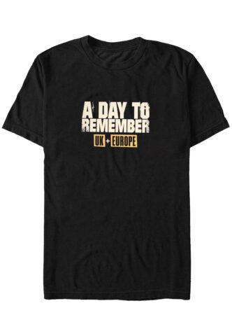 A Day To Remember – Summer Tour 2025 – T-Shirt – Schwarz – L – 100% Baumwolle