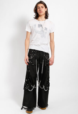 Tripp NYC – Ultra Strap – Hose – Schwarz – S – 100% Baumwolle