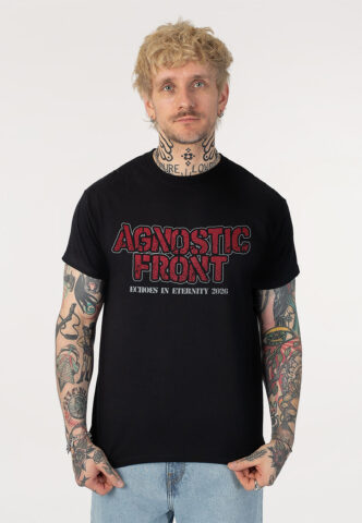 Agnostic Front – Festival 2026 – T-Shirt – Schwarz – M – 100% Baumwolle