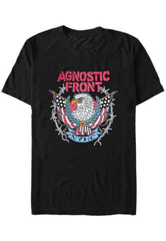 Agnostic Front – Eagle 2025 – T-Shirt – Weiß – 3XL – 100% Baumwolle