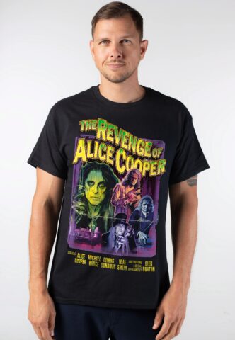 Alice Cooper – The Revenge of Alice Cooper – T-Shirt – Schwarz – M – 100% Baumwolle