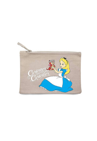 Alice In Wonderland – Alice Curiouser – Kosmetikkoffer – Grau – Onesize – 100% Polyester