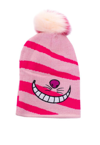 Alice In Wonderland – Pom – Beanie – Pink – Onesize – 100% Polyacryl