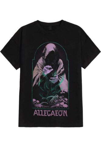 Allegaeon – EU Tour 2026 – T-Shirt – Schwarz – 3XL – 100% Baumwolle