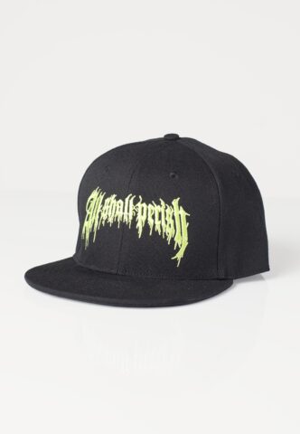 All Shall Perish – Lime Logo Snapback – Cap – Schwarz – Onesize – 100% Polyacryl