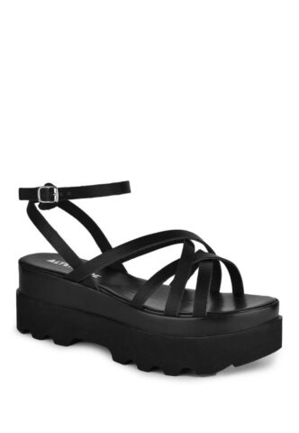 Altercore – Dolo Black – Girl Sandalen – Schwarz – EU 40 – Synthetic/Textile/Gummi