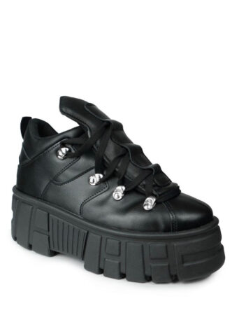 Altercore – Logan Black – Girl Schuhe – Schwarz – EU 37 – Synthetic/Textile/Gummi