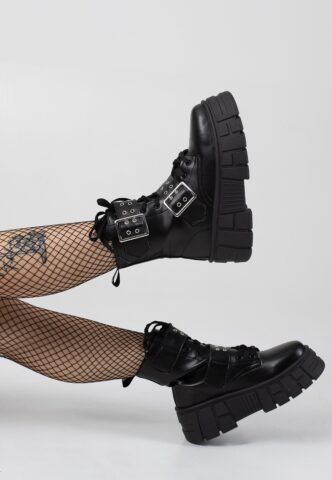 Altercore – Remi Black – Girl Schuhe – Schwarz – EU 38 – Synthetic/Textile/Gummi