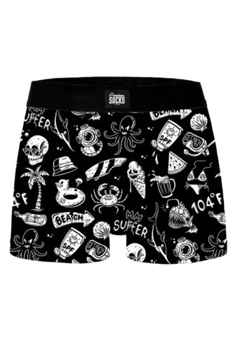 American Socks – Hella Hot – Boxershorts – Mehrfarbig – S – 95% Baumwolle, 5% Elastan
