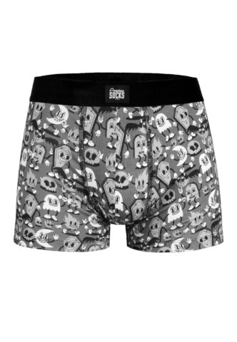 American Socks – Night Gathering Brief – Boxershorts – Grau – XL – 95% Baumwolle, 5% Elastan
