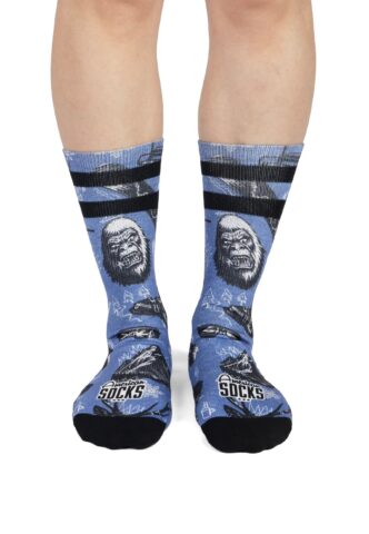 American Socks – Powder – Socken – Blau – S/M – 67% CoolMax (R), 17% Polyamid, 10% Baumwolle, 6% Elastan