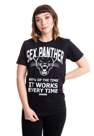 Anchorman – Sex Panther – T-Shirt – Schwarz – M – 100% Baumwolle