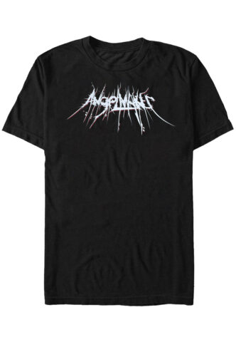 AngelMaker – Red Banner – T-Shirt – Schwarz – S – 100% Baumwolle