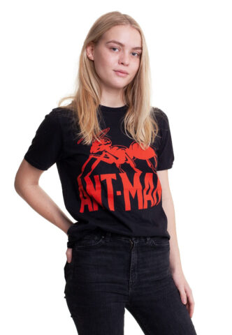 Ant-Man – Logo – T-Shirt – Schwarz – S – 100% Baumwolle