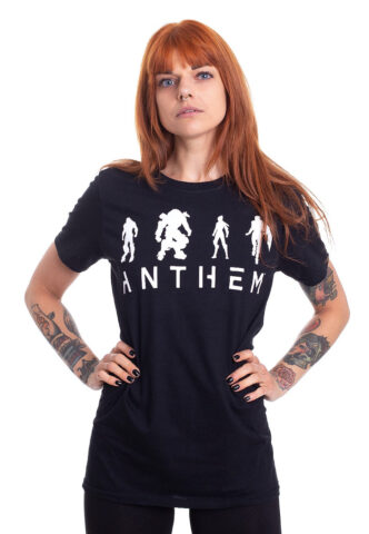 Anthem – Characters – T-Shirt – Schwarz – S – 100% Baumwolle