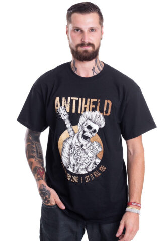 Antiheld – Find What You Love – T-Shirt – Schwarz – L – 100% Baumwolle