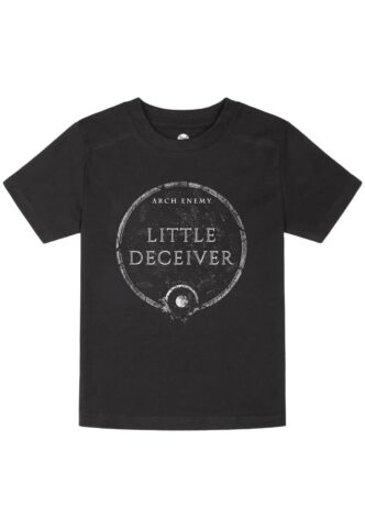 Arch Enemy – Little Deceiver Kids – T-Shirt – Schwarz – 140 – 100% Bio-Baumwolle