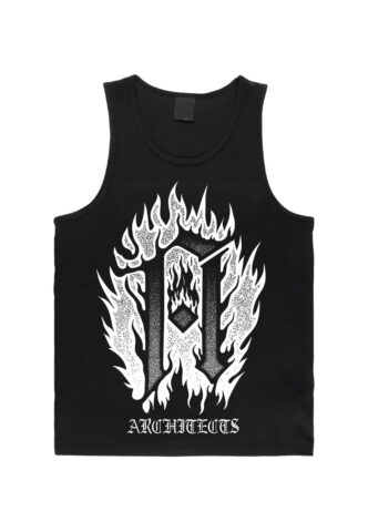 Architects – Burn – Tank – Schwarz – S – 100% Baumwolle