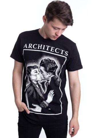 Architects – Distancing – T-Shirt – Schwarz – S – 100% Bio-Baumwolle