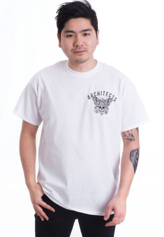 Architects – Torch White – T-Shirt – Weiß – XXL – 100% Baumwolle