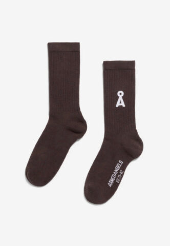 Armedangels – Saamus Bold Claystone – Socken – Beige – S/M – 78% Baumwolle, 17% Polyester, 5% Elastan