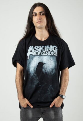 Asking Alexandria – Black Crow – T-Shirt – Schwarz – XXL – 100% Baumwolle