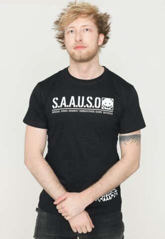 Assassination Classroom – S.A.A.U.S.O – T-Shirt – Schwarz – XXL – 100% Baumwolle