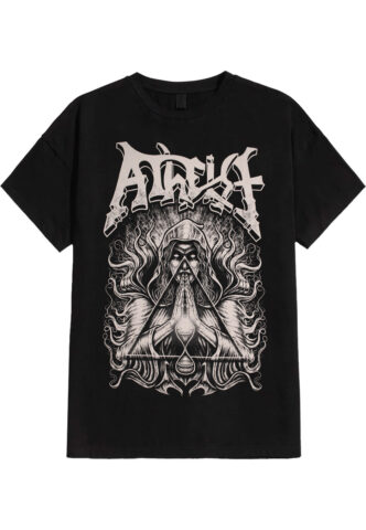 Atheist – Hourglass BW – T-Shirt – Schwarz – M – 100% Baumwolle