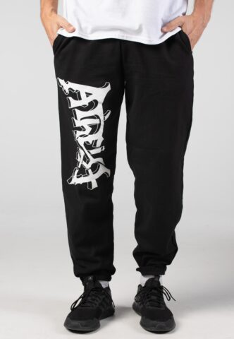 Atheist – Logo – Jogginghose – Schwarz – L – 80% Baumwolle, 20% Polyester