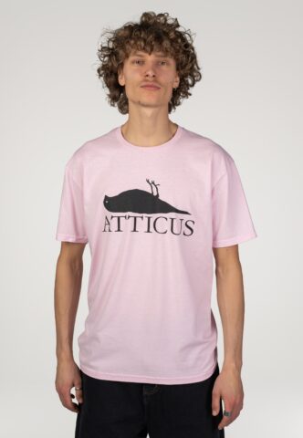 Atticus – Brand Logo Light Pink – T-Shirt – Pink – M – 100% Baumwolle
