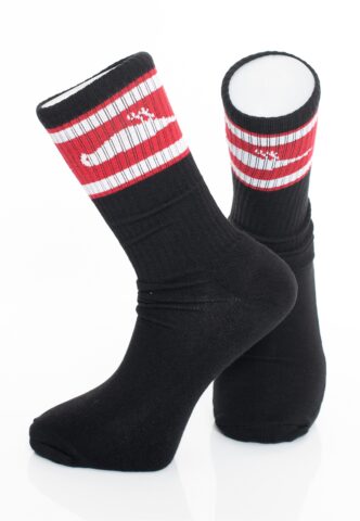 Atticus – Campus Black – Socken – Schwarz – Onesize – 84% Baumwolle, 14% Polyester, 2% Elastan