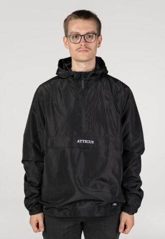 Atticus – Carter Black – Windbreaker – Schwarz – S – 100% Polyester