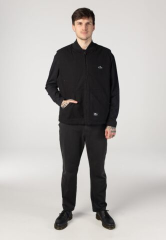 Atticus – Chandler Black – Weste – Schwarz – M – 100% Baumwolle