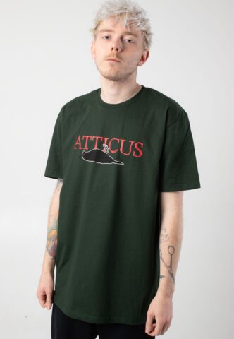 Atticus – Deadbird Forest Green – T-Shirt – Grün – S – 100% Baumwolle