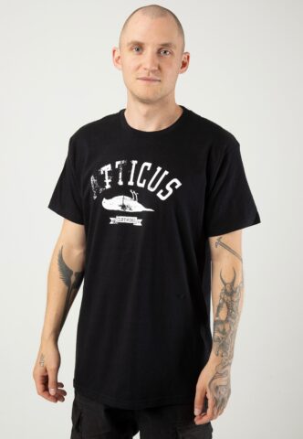 Atticus – Division Black – T-Shirt – Schwarz – S – 100% Baumwolle