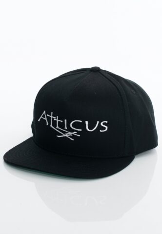 Atticus – Double Cross – Cap – Schwarz – Onesize – 100% Baumwolle