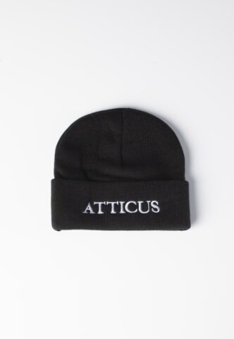 Atticus – Logo Black – Beanie – Schwarz – Onesize – 100% Polyacryl