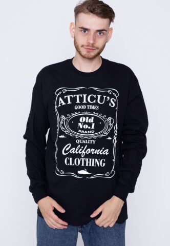 Atticus – Good Times Black – Longsleeve – Schwarz – S – 100% Baumwolle